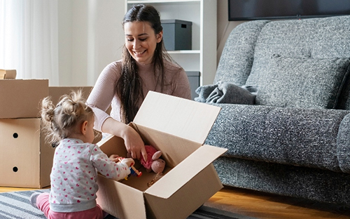 Maria's story*Discover how Maria and her daughter Charlotte got to start a new life on the Easter weekend, thanks to REACH supporters, and how YOU can help other families to do the same! Read more about Maria’s story.