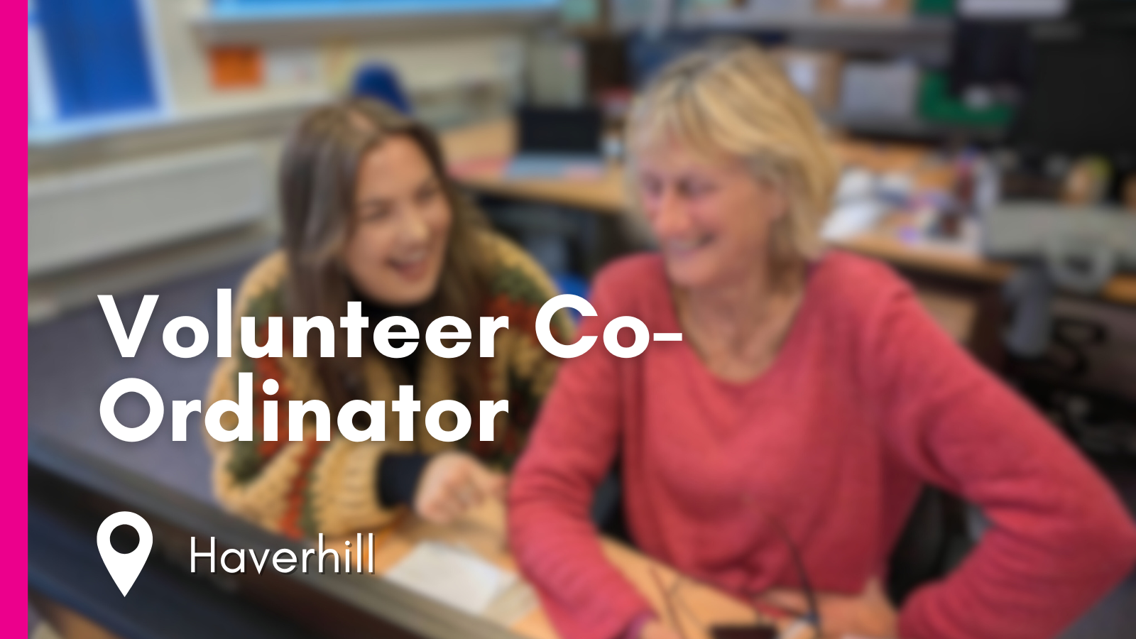 Volunteer co button