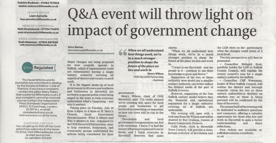 Devolution article