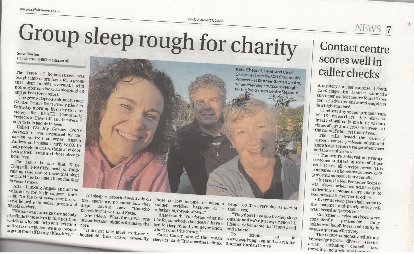 Sleepout article