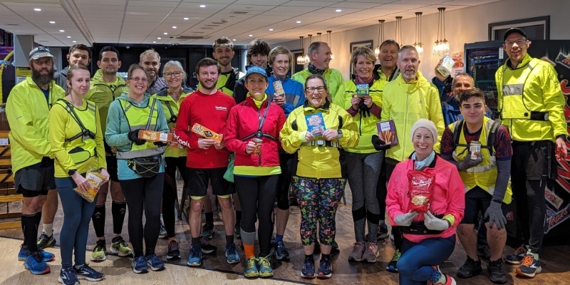 Fundraising image running club