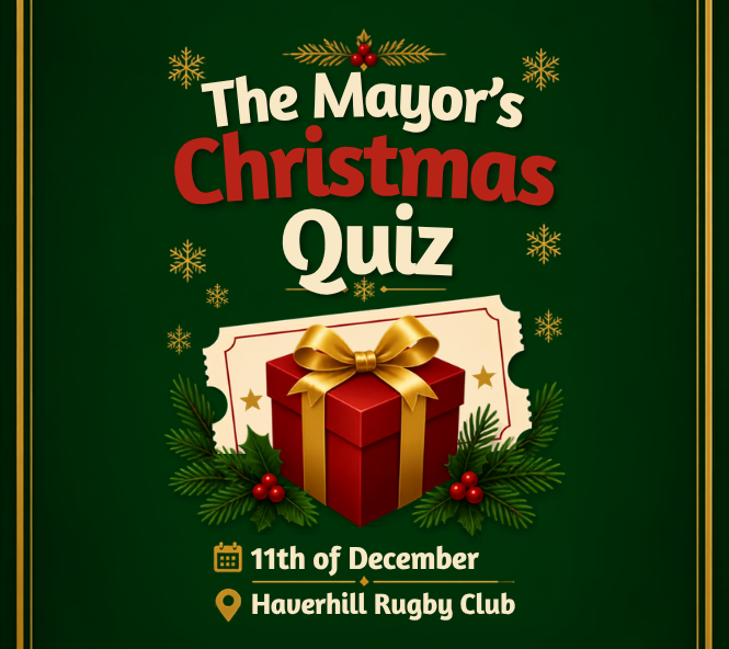 Mayors Christmas Raffle Poster